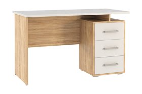 Стол компьютерный 1200 Лайт-2 дуб сонома/белый в Ишиме - ishim.mebel-tymen.ru | фото