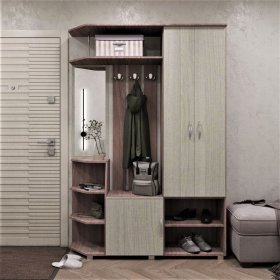 Прихожая Домино ясень шимо в Ишиме - ishim.mebel-tymen.ru | фото