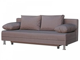 Диван Комфорт без подлокотников 4 подушки балтик битер в Ишиме - ishim.mebel-tymen.ru | фото