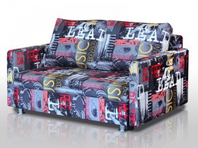 Диван Реал 140 с подлокотниками мьюзик в Ишиме - ishim.mebel-tymen.ru | фото