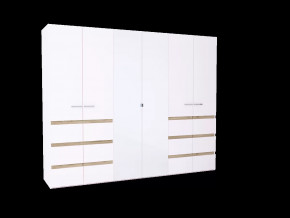 Анона 7 Шкаф для одежды и белья 6-створчатый в Ишиме - ishim.mebel-tymen.ru | фото