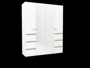 Анона 8 Шкаф для одежды и белья 4-створчатый в Ишиме - ishim.mebel-tymen.ru | фото