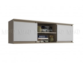 Антресоль Челси Белый глянец, дуб сонома в Ишиме - ishim.mebel-tymen.ru | фото