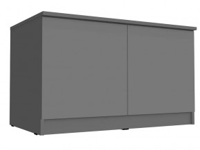 Антресоль-тумба Челси Графит в Ишиме - ishim.mebel-tymen.ru | фото