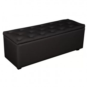 Банкетка Монако-2 (черный) в Ишиме - ishim.mebel-tymen.ru | фото