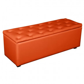 Банкетка Монако-2 (оранжевый) в Ишиме - ishim.mebel-tymen.ru | фото