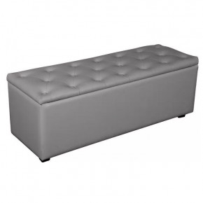 Банкетка Монако-2 (серый) в Ишиме - ishim.mebel-tymen.ru | фото