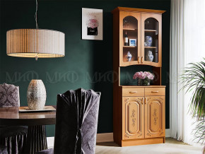 Буфет 2-х створчатый Лиза-2 Ольха матовый в Ишиме - ishim.mebel-tymen.ru | фото