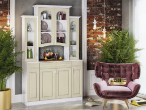 Буфет 4-х створчатый Констанция Фисташка, Мускат в Ишиме - ishim.mebel-tymen.ru | фото