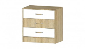 Детская Буратино Комод сонома/белый в Ишиме - ishim.mebel-tymen.ru | фото