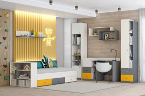 Детская Клео С-2, графит, миндаль, солнечный Диал в Ишиме - ishim.mebel-tymen.ru | фото