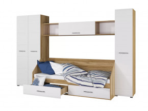 Детская Ненси Крафт золотой-белый в Ишиме - ishim.mebel-tymen.ru | фото