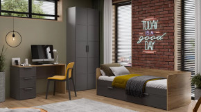 Детская «Стелла» Серый вулкан, Фон Серый, Яблоня Беллуно в Ишиме - ishim.mebel-tymen.ru | фото