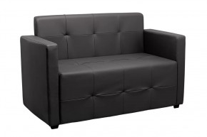 Диван 2-х местный Ситено (черный) в Ишиме - ishim.mebel-tymen.ru | фото