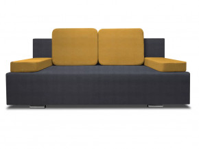 Диван Анри Shaggy Grafit-Shaggy Mustard кат. 2 в Ишиме - ishim.mebel-tymen.ru | фото