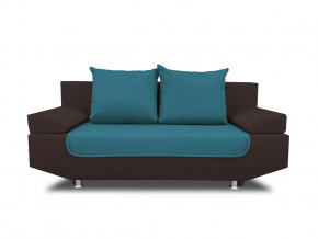 Диван Анютка Neo Chocolate-Neo Azure кат. 1 в Ишиме - ishim.mebel-tymen.ru | фото