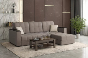 Диван АТЛАНТ угловой без столика Капри 13 кофе в Ишиме - ishim.mebel-tymen.ru | фото