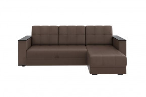 Диван АТЛАНТ угловой без столика Марика чёрный в Ишиме - ishim.mebel-tymen.ru | фото