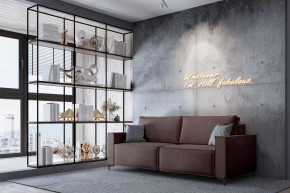 Диван-кровать "Кляйн" дымчато-розовый в Ишиме - ishim.mebel-tymen.ru | фото