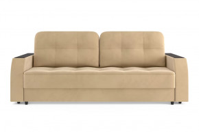 Диван-кровать Нью-Йорк Модель 036 Велюр Луна 05 беж в Ишиме - ishim.mebel-tymen.ru | фото