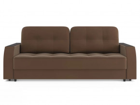 Диван-кровать Нью-Йорк Модель 036 Велюр Луна 25 браун в Ишиме - ishim.mebel-tymen.ru | фото