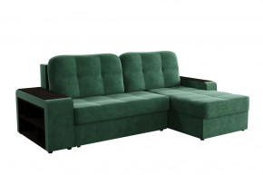 Диван-кровать угловой Дубай Модель 011 Велюр Ультра форест в Ишиме - ishim.mebel-tymen.ru | фото