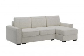 Диван-кровать угловой "Леон" перламутровый в Ишиме - ishim.mebel-tymen.ru | фото