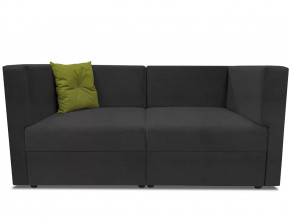 Диван модульный прямой Бергамо две секции Dream Grafit кат. 3 в Ишиме - ishim.mebel-tymen.ru | фото