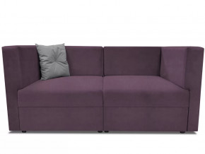 Диван модульный прямой Бергамо две секции Dream Plum кат. 3 в Ишиме - ishim.mebel-tymen.ru | фото