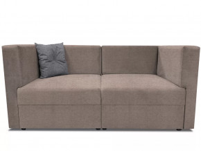 Диван модульный прямой Бергамо две секции Savana Plus Mocca кат. 1 в Ишиме - ishim.mebel-tymen.ru | фото