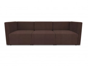 Диван модульный прямой Бергамо три секции Dream Chocolate кат. 3 в Ишиме - ishim.mebel-tymen.ru | фото