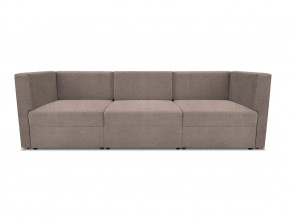 Диван модульный прямой Бергамо три секции Savana Plus Mocca кат. 1 в Ишиме - ishim.mebel-tymen.ru | фото