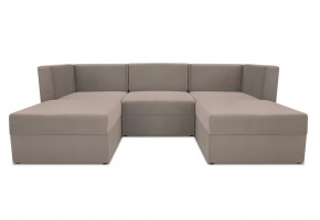 Диван модульный угловой Бергамо пять секций Dream beige кат. 3 в Ишиме - ishim.mebel-tymen.ru | фото