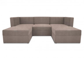 Диван модульный угловой Бергамо пять секций Savana plus Mocca кат. 1 в Ишиме - ishim.mebel-tymen.ru | фото