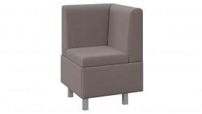 Диван угловой «Каир» Исп.2 Велюр Camaro 05 (мокко) в Ишиме - ishim.mebel-tymen.ru | фото