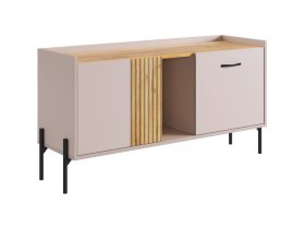 Тумба Доминика кашемир/дуб крафт золотой в Ишиме - ishim.mebel-tymen.ru | фото