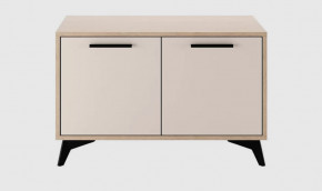 ЕВА Тумба 800 2С (ш800*г411*в509мм), Сатин в Ишиме - ishim.mebel-tymen.ru | фото