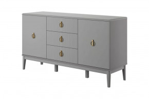 Фарго Комод 2 двери 3 ящика Антрацит в Ишиме - ishim.mebel-tymen.ru | фото