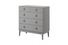 Фарго Комод 5 ящиков 890 Антрацит в Ишиме - ishim.mebel-tymen.ru | фото