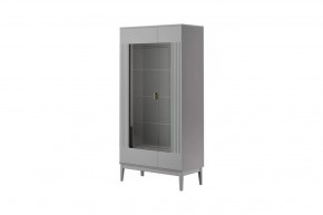 Фарго Шкаф витрина ШР-2 Антрацит в Ишиме - ishim.mebel-tymen.ru | фото