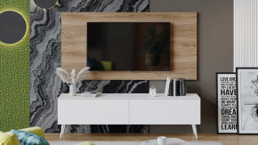 Гостиная «Порто» №2 Яблоня Беллуно, Белый софт в Ишиме - ishim.mebel-tymen.ru | фото