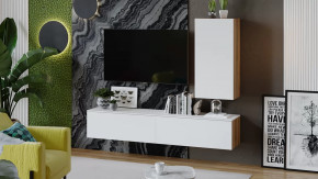 Гостиная «Порто» №5 Яблоня Беллуно, Белый софт в Ишиме - ishim.mebel-tymen.ru | фото