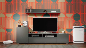 Гостиная «Сильвия» Серый в Ишиме - ishim.mebel-tymen.ru | фото