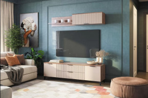 Гостиная Тоскана №1, дуб табачный/бисквит в Ишиме - ishim.mebel-tymen.ru | фото