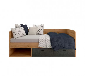 GRACE кровать LOZ90 (Дуб наварра/Графит) в Ишиме - ishim.mebel-tymen.ru | фото