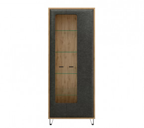 GRACE шкаф REG2W (Дуб наварра/Графит) в Ишиме - ishim.mebel-tymen.ru | фото