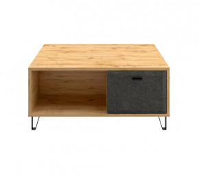 GRACE стол журнальный LAW2D (Дуб наварра/Графит) в Ишиме - ishim.mebel-tymen.ru | фото