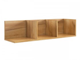 Полка навесная 2 Рич дуб крафт золотой в Ишиме - ishim.mebel-tymen.ru | фото