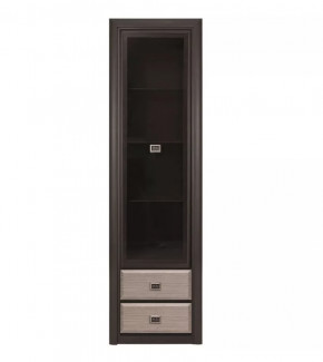 КОЕН шкаф-витрина REG1W2S (Венге/Штрокс) в Ишиме - ishim.mebel-tymen.ru | фото