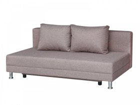 Диван Комфорт Лайт без подлокотников 2 подушки латте в Ишиме - ishim.mebel-tymen.ru | фото